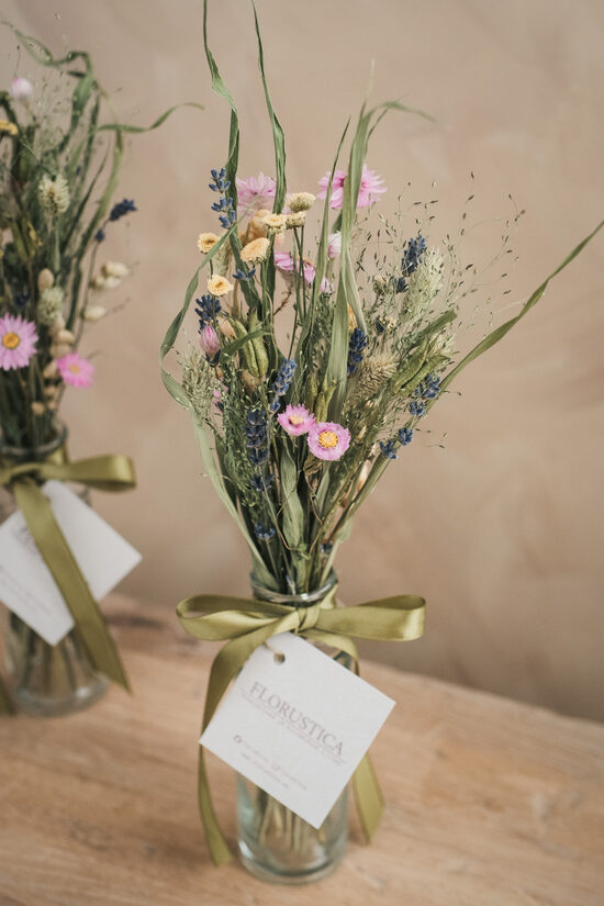 Kimp koos klaasist vaasiga