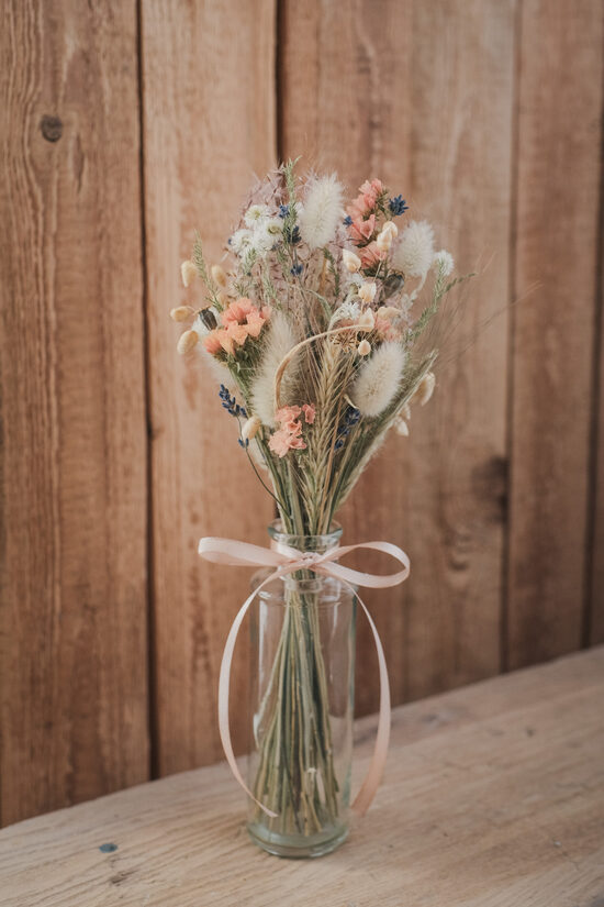 Kimp koos klaasist vaasiga